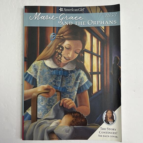 American Girl Set of 2 Books Meet Marie Grace Marie Grace and the Orphans 2011 - Picture 7 of 11